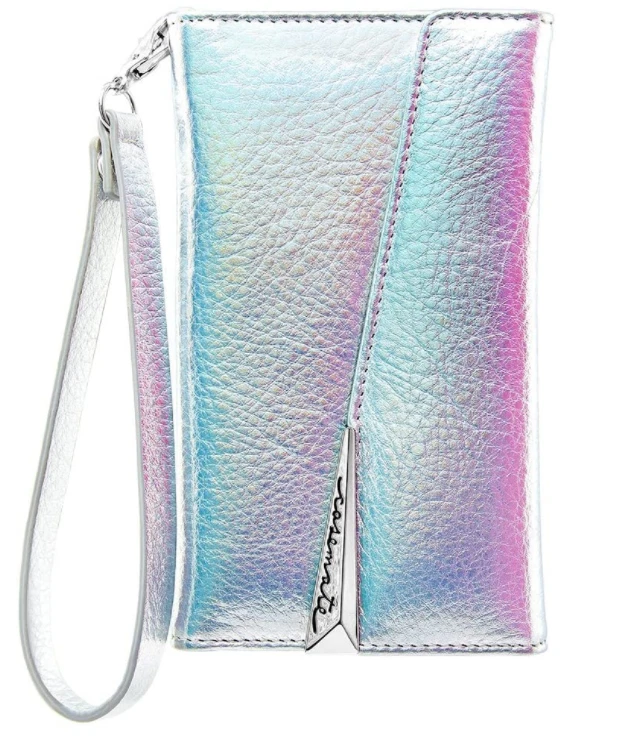 Funda CaseMate Folio Muñequera CUERO Genuina para Apple iPhone X/Xs - Iridiscente  Foto 2 de 4