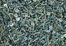 (1000) Torx Wafer Head 10 x 3/4 Self-Drilling #3 Tek Screw #10 Zinc SDS