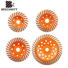 Diamond Grinding Wheel 4/5/7 inch Turbo Row Sanding Discfor Concrete Masonry