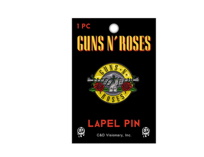 GUNS N ROSES - BAND LOGO - ENAMEL LAPEL/HAT PIN - BRAND NEW - 0218 | eBay