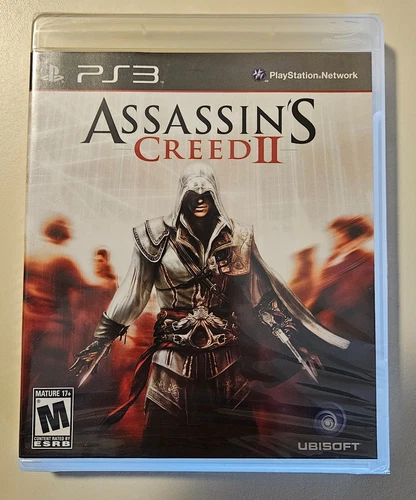 Assassin's Creed II 2 PS3 Black Label BRAND NEW FACTORY SEALED