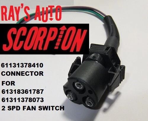 61131378410 Plug Housing Socket &12
