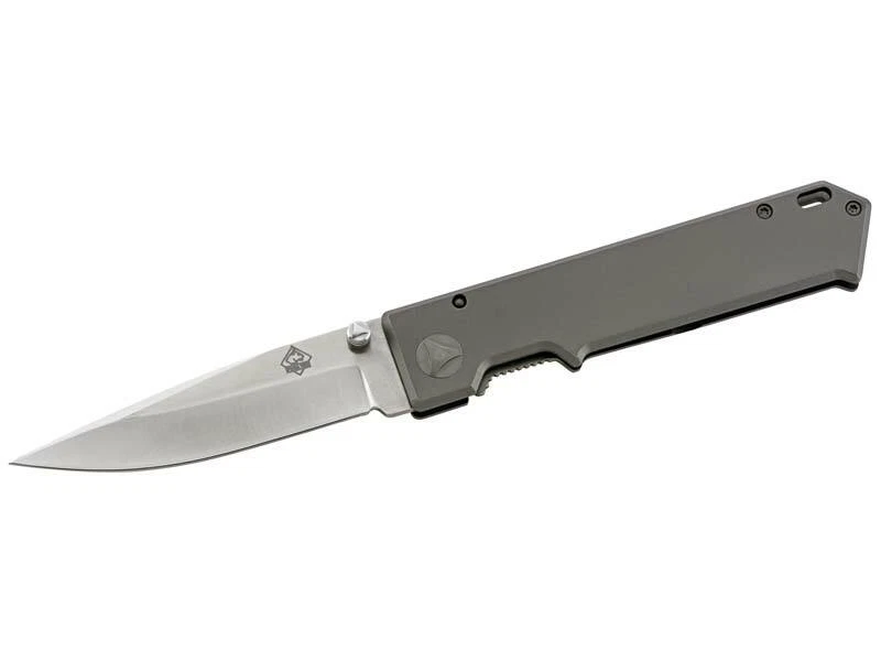 Puma TEC Einhandmesser Stahl D2 Daumenpin Titangriff Klappmesser Anglermesser - Bild 3 von 3