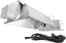 630W Double Lamp Ceramic Metal Halide CDM Hydroponic Grow Light System Kits, Alu