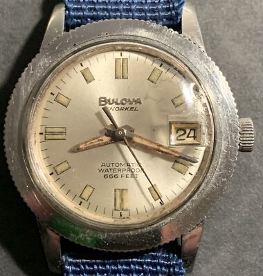 1964 Bulova Special Op. 666ft Air/Sea Diver, US-Vietnam War Era Military Watch.