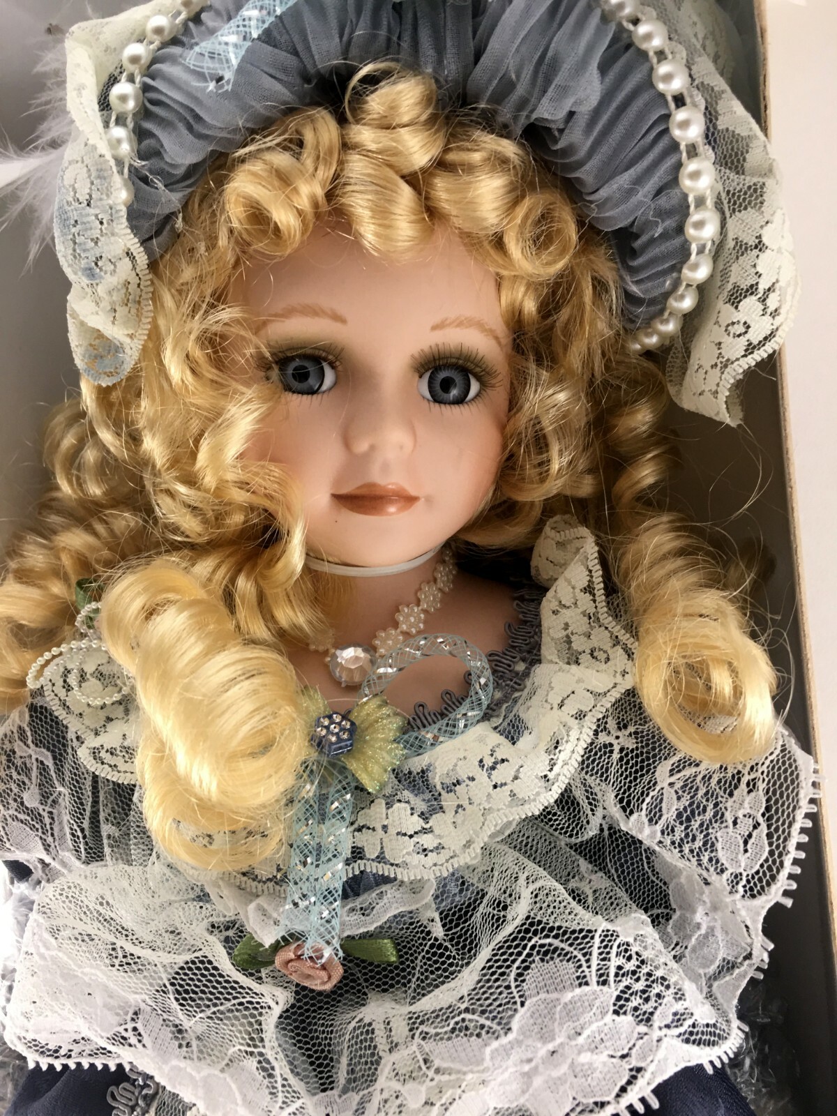 handcrafted porcelain doll worth
