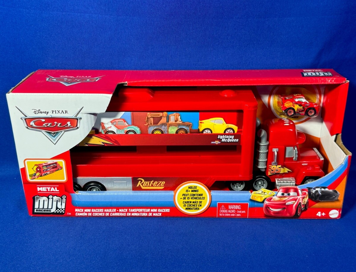 Mcqueen Mack Hauler Cars Mini Racers Mack New MACK MINI RACERS HAULER Disney  Pixar CARS Lightning, image size:1200x917