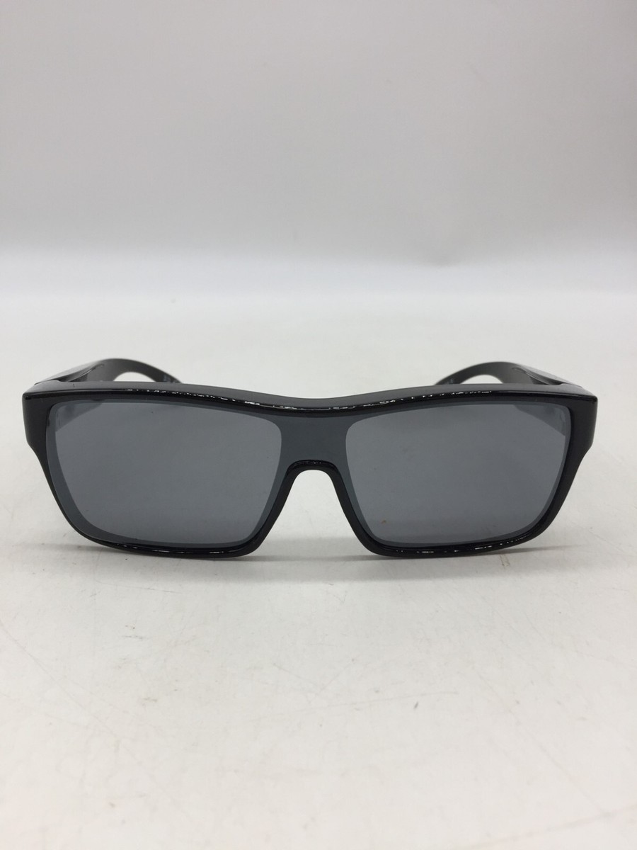Foster Grant Solar Shield SR0922 Black Sunglasses Smoke Lens | eBay