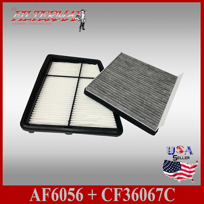 6056 36067C CARBON ENGINE & CABIN AIR FILTER: 2011-16 EQUUS 4.6L & 5.0L