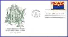 USA5 #1680 U/A ARTMASTER FDC   Arizona State Flag