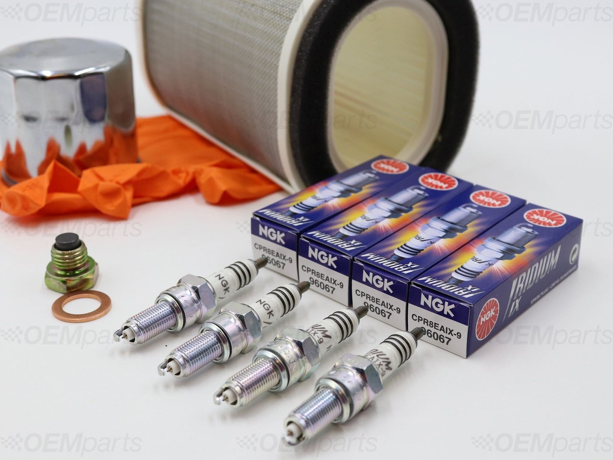 Reason Air / Chrome Oil Filter, Iridium Spark, Drain Plug YAMAHA