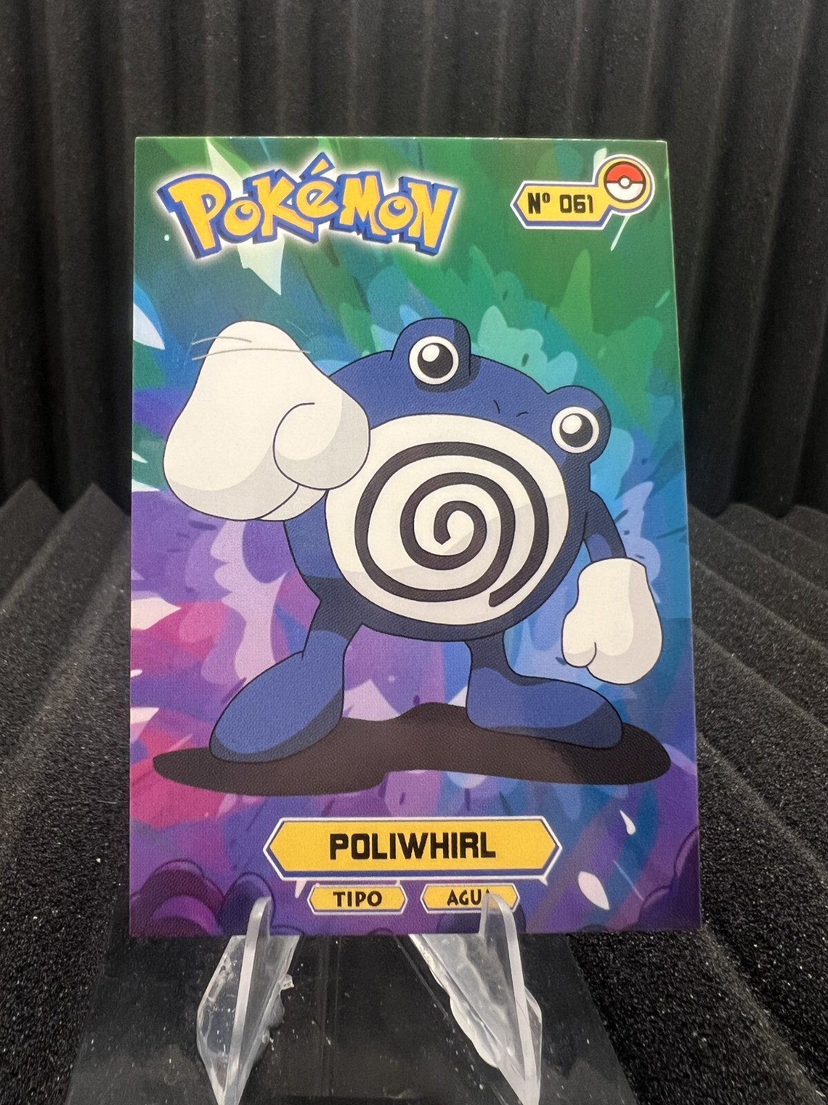 Poliwhirl #61 - Card Tops Pokedex Database 2024 - Pokemon Card NM