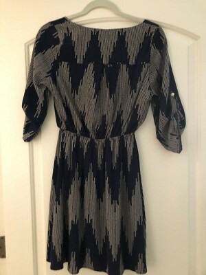 Peach Love & Cream California 3/4 Sleeve Dress w/Lining - Women's Size XS -  EUC