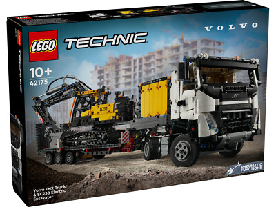 LEGO  Technic 42175 - Volvo FMX LKW mit EC230 Electric Raupenbagger + NEU & OVP