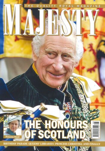 Majesty Magazine, King Charles, Queen Camilla, Princess Anne, Royalty, Aug 2023 - Picture 1 of 4