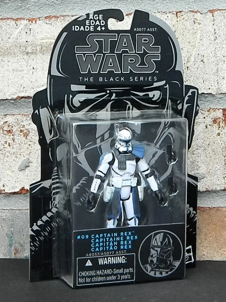 Captain rex black series 3.75 deals