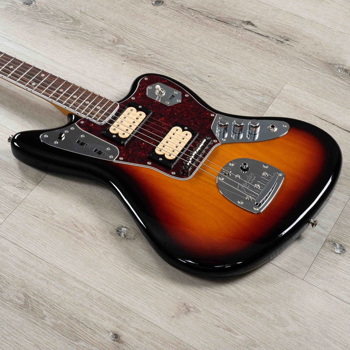Fender Kurt Cobain Jaguar NOS Guitar Rosewood Fingerboard 3 Color Sunburst