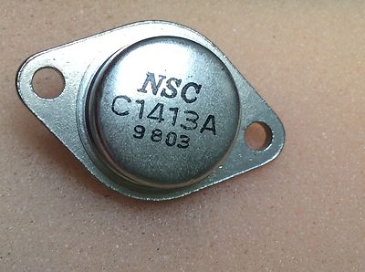 2SC1413A  NSC  Transistor  TO3  NOS  #B3