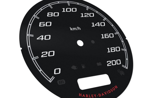 Harley-Davidson Road King - Speedometer dials MPH to KM/H Gauges - Picture 3 of 10