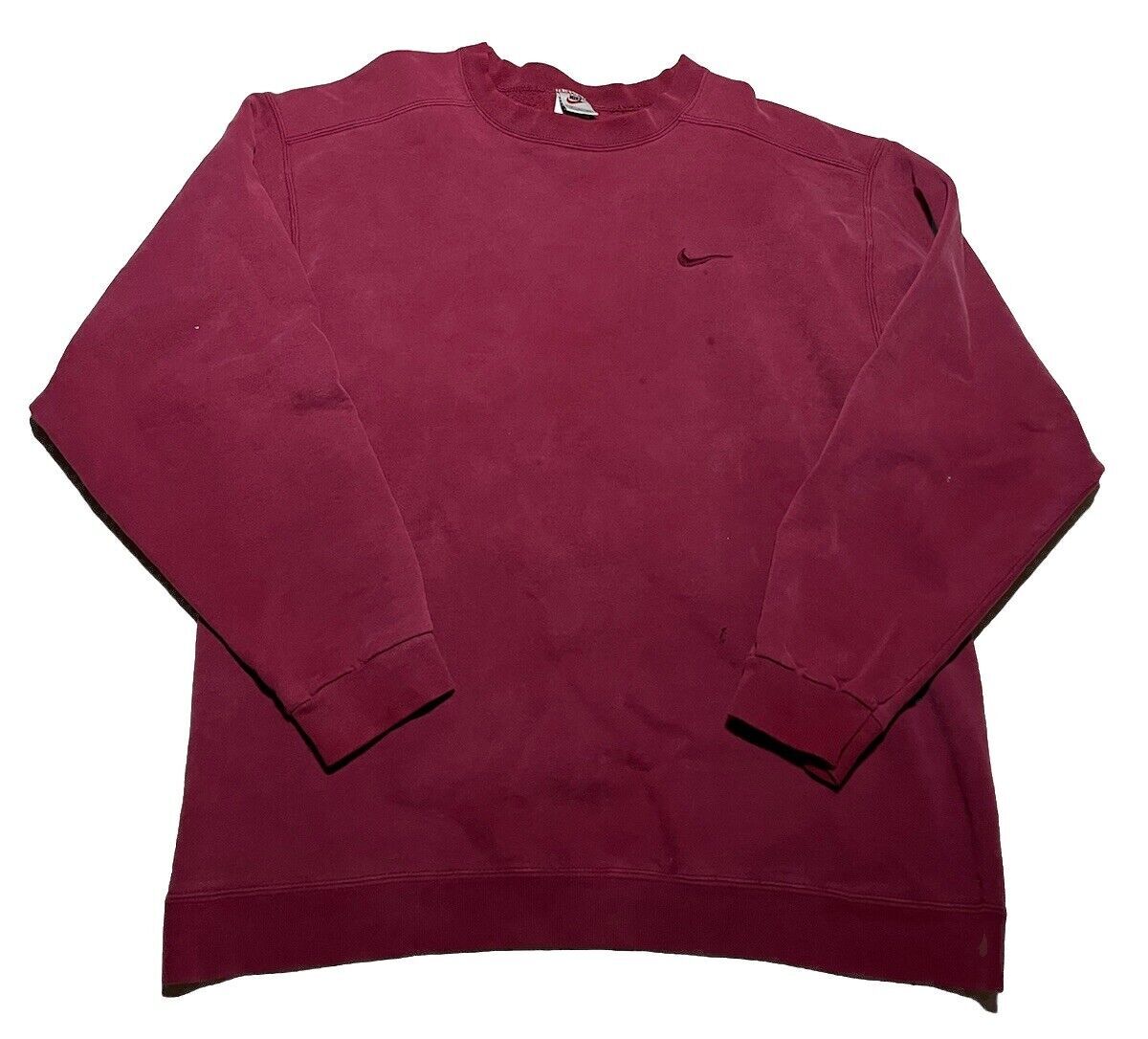 vintage maroon nike sweatshirt