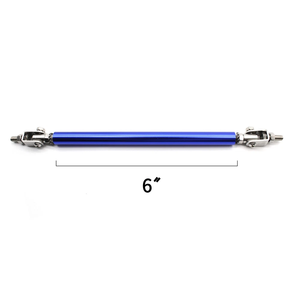 For Lexus IS Adjustable 8"-11" Blue Bumper Diffuser Strut Stabilizer Support Bar Foto 4 de 4