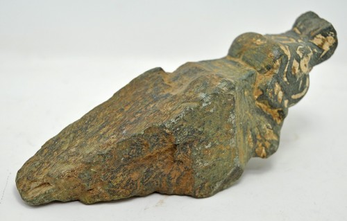 Antique Green Marble Elephant Figure Hook Hanger Original Old Hand Carved Fine - Bild 4 von 5