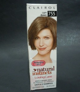 Clairol Loving Care Natural Instincts Light Brown 755 Hair Color