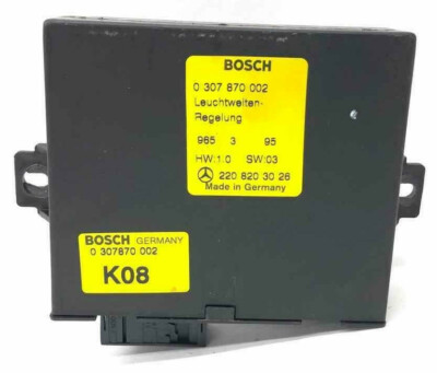 2000-2006 Mercedes-Benz S500 HeadLamp Control Module Brain Box W2208203026