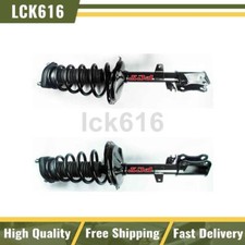 Rear Shocks Struts Coil Springs 2 For 2009 2010 2011 2012 2013 Toyota Highlander