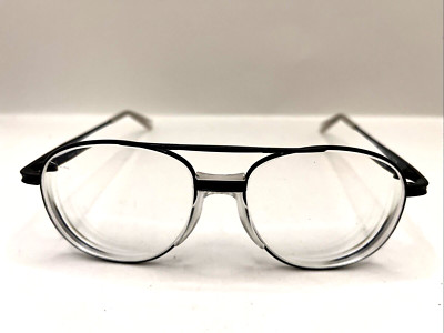 Elements Eyeglasses Palm Springs VC-M05 Aviator Frames Only Black 55-16-140