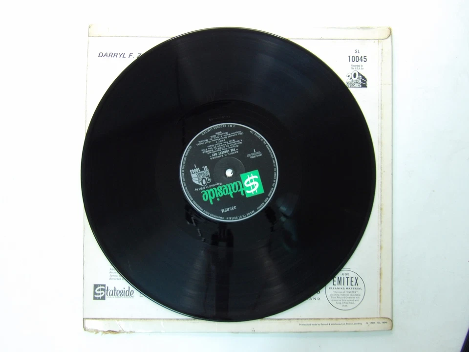 Darryl F Zanuck:  The Longest Day (Original Sound Track) 1963  UK  Mono  LP - Image 2 of 4