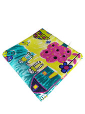 Tessuto cotone fantasie bambini stoffe arredamento divani arredo tende tendaggi