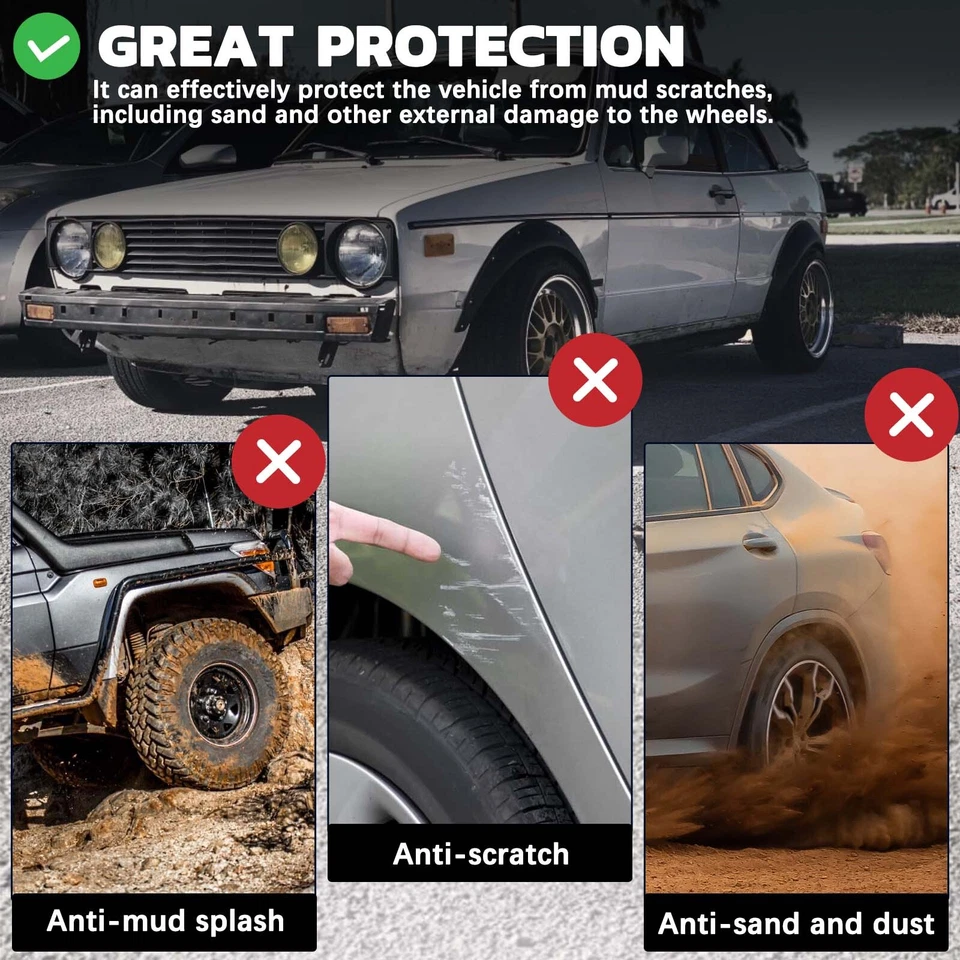 Комплект расширителей крыльев 4,5 дюйма для Mazda Miata MX5 MX3 4X колесные арки очень широкий кузов - Изображение 4 из 4