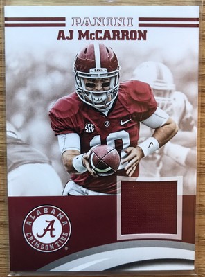 aj mccarron alabama jersey