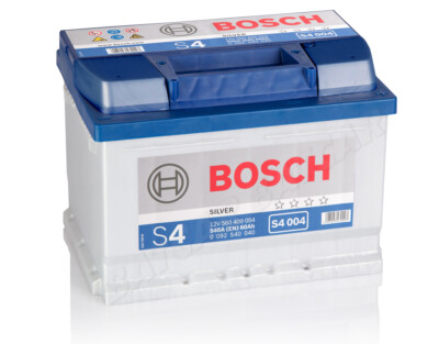 BOSCH 60 Ah Starterbatterie S4 004 12V 60Ah Batterie 560409054 NEU