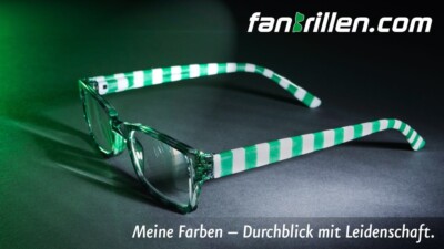 Die Bremen-Brille Lesebrille grün-weiß mit Etui Top-Qualität Top-Geschenk