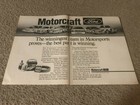 1988 FORD RACING Print Ad NASCAR BILL ELLIOTT BRETT BODINE IHRA RICKIE SMITH