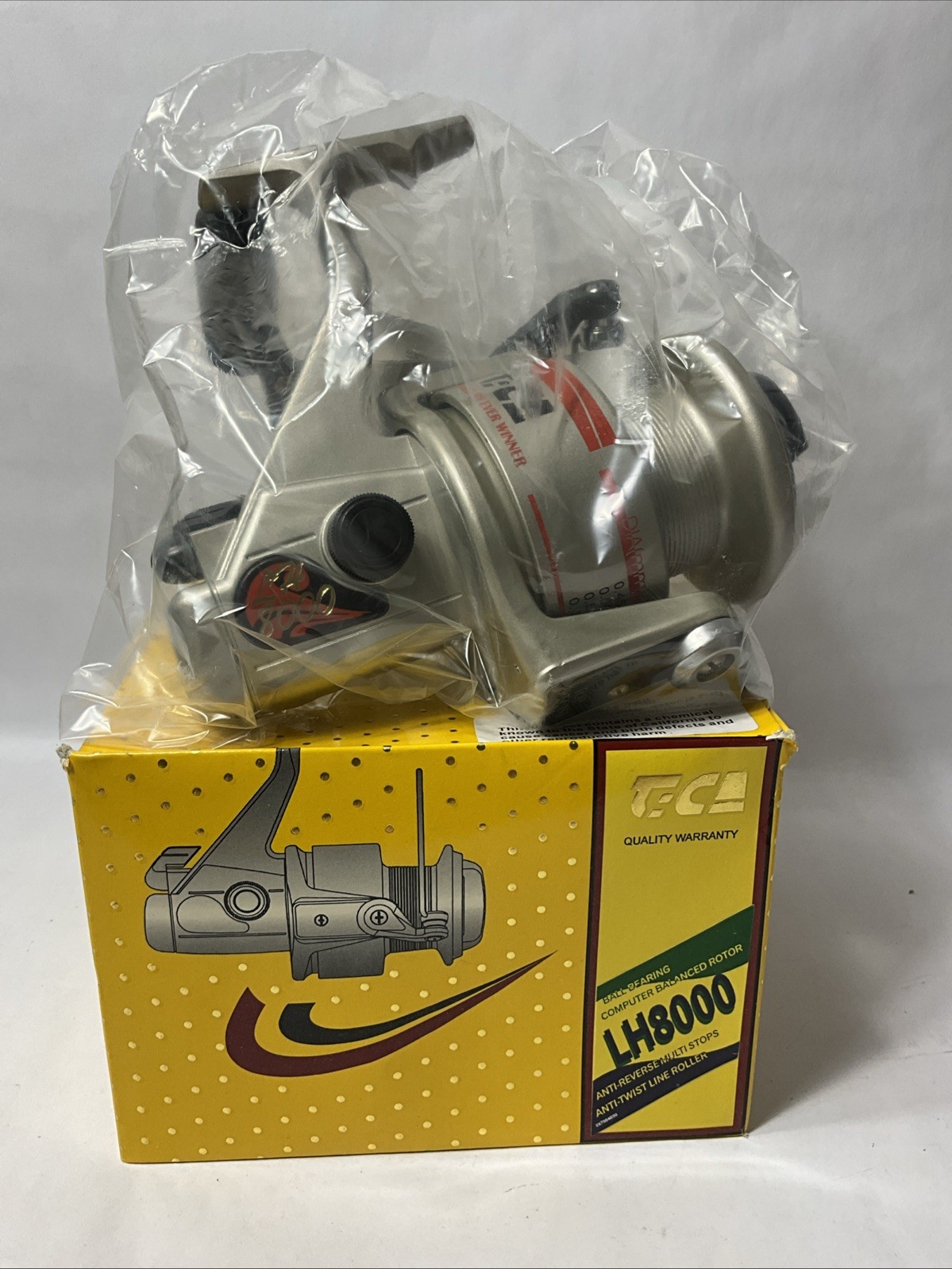 Tica LH8000 Large Spinning Reel 3.3:1 Gear Ratio Boxed Ball 