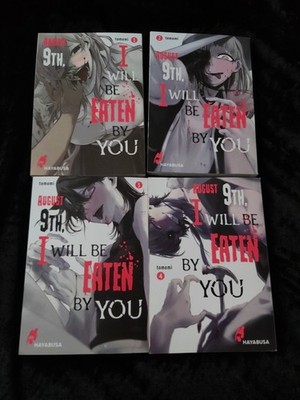 August 9th, I Will Be Eaten by You - Band 1-4  / Manga - ( Deutsch)