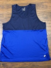 Trunks Surf  Swim Mens Large UPF 50 Blue Color Block Tank Top Palm Beach Snag