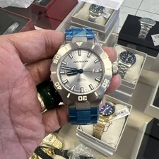 Aragon A436SLV Regeneron NH35 Automatic 44mm🙏(BNS)GOOD STUFF!!!!