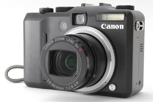 【 TOP MINT w/Box 】 Canon PowerShot G7 10.0MP Black Compact Digital Camera JAPAN - Picture 2 of 9