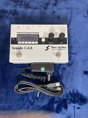 Two Notes Torpedo C.A.B. Professional Speaker Simulator Pedal   Excellent!