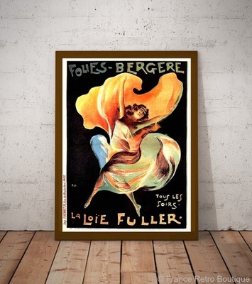 La Loie Fuller Vintage Poster