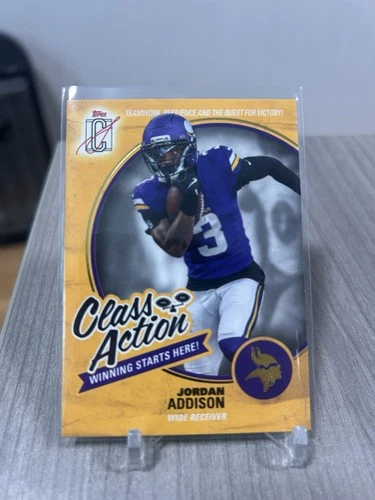 2025 Topps Signature Jordan Addison Base (RAW)