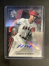 2023 Topps Series 2 - Baseball Stars Autographs Logan O'Hoppe #BSA-LOH Black...