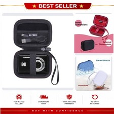LTGEM Camera Case for Kodak PIXPRO FZ55 FZ45 Black Hard Travel Bag