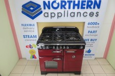 Rangemaster Range Cooker Classic Deluxe Dual Fuel 100cm Steam Clean QR328 ✅