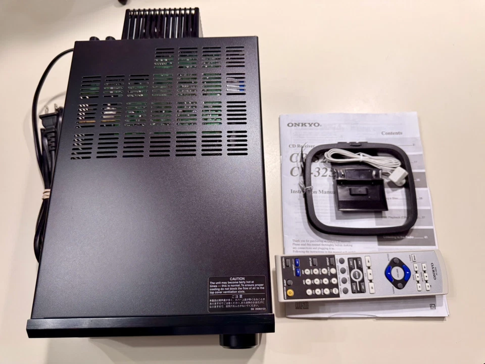 Onkyo CR-325 CD Receiver WRATT. WORKS - Image 3 of 4