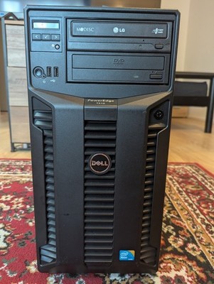 dell poweredge t410 server - cpu xeon - 3tb HDD - SAS Controler Perc H700 - PSU
